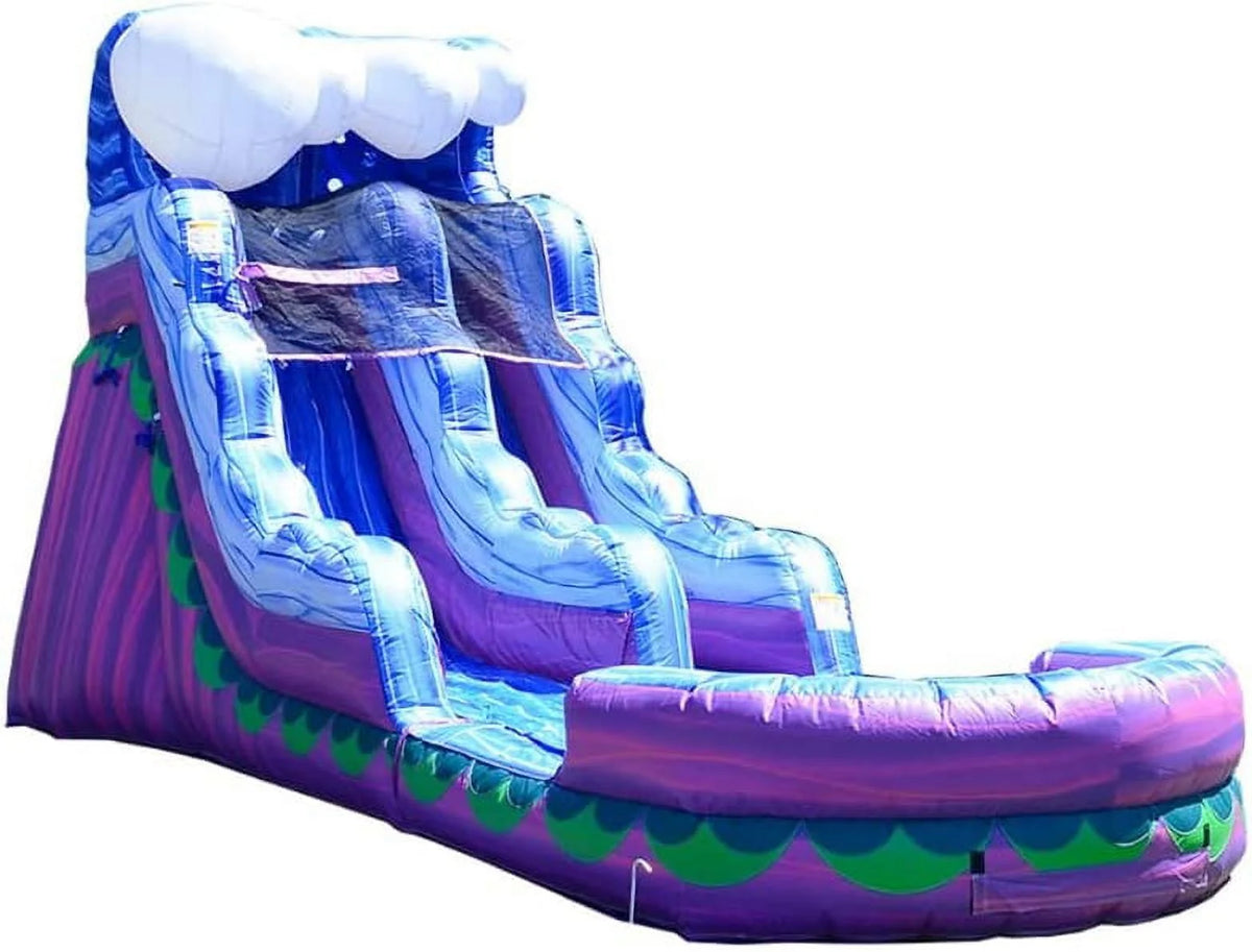 Commercial Grade Inflatable Water Slide with Splash Pool R42509
