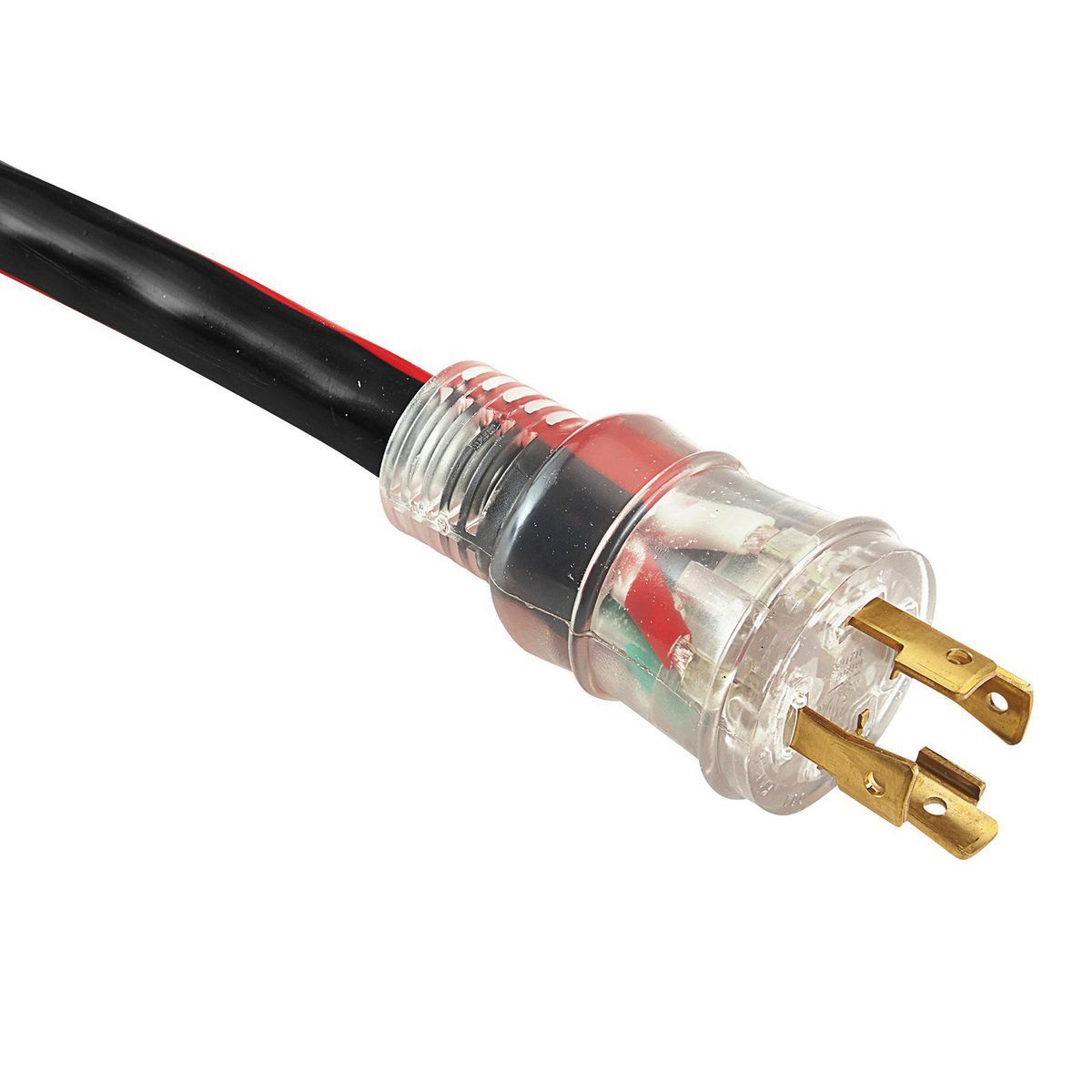 25 ft. 10 Gauge 4-Prong Twist Lock 30A Generator Extension Cord X577590