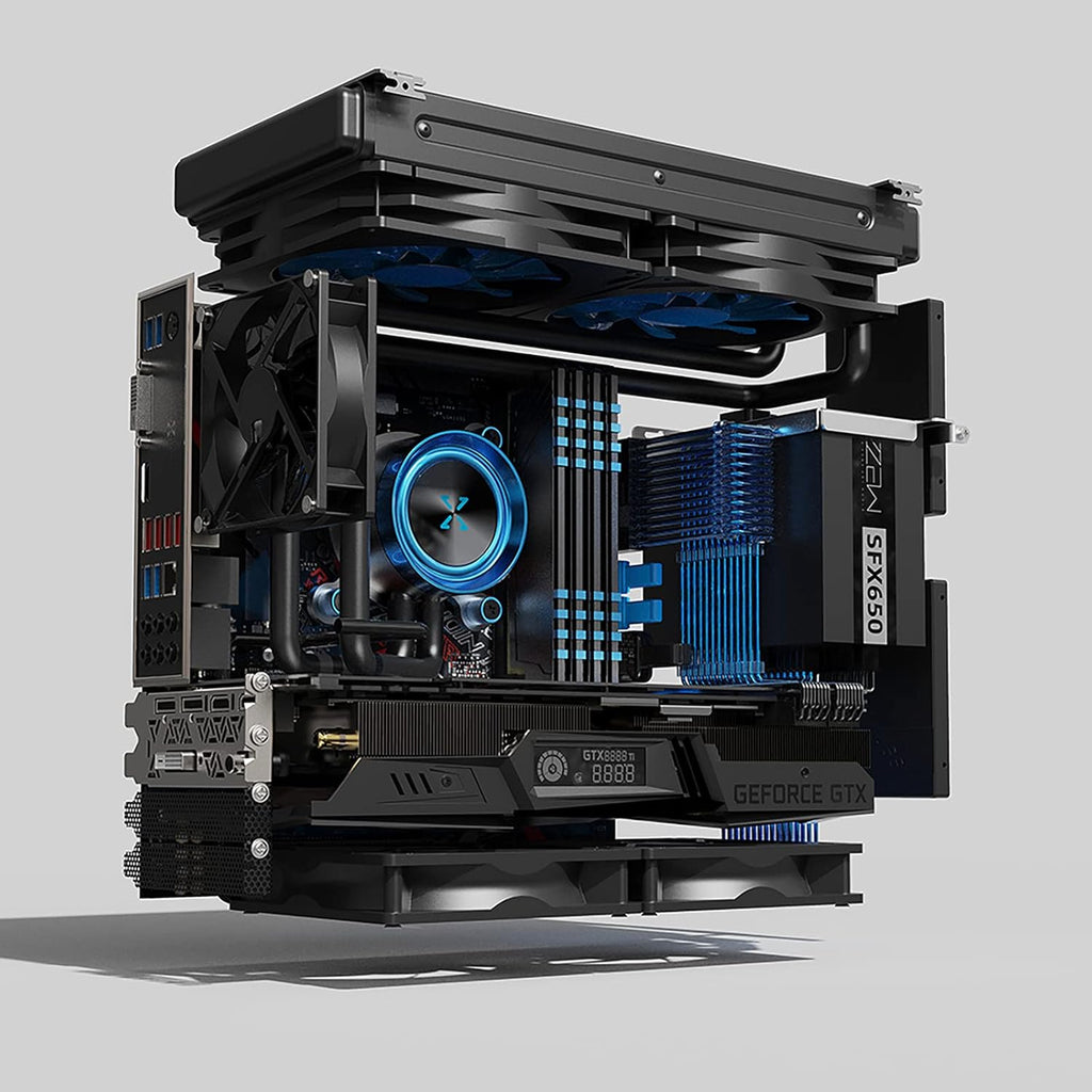 C6 Micro ATX Aluminum Computer Case Z4312