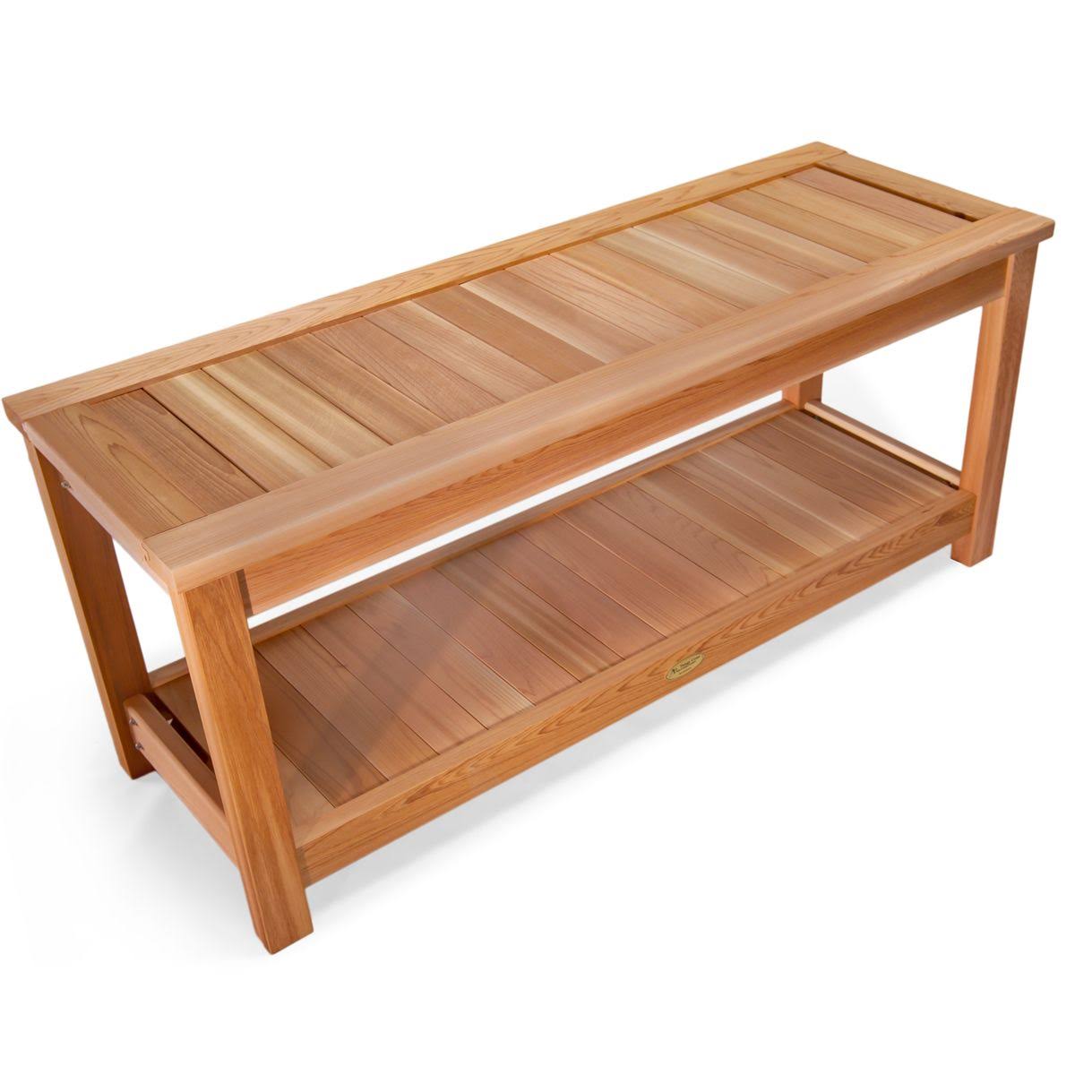 Cedar Sauna Bench F215