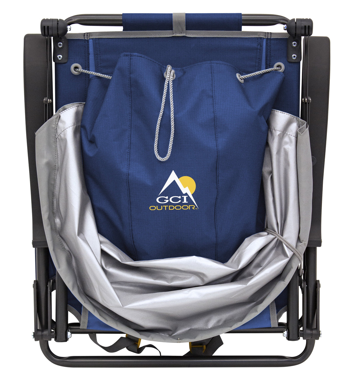 Blue Reclining Canopy Camping Chair J86097
