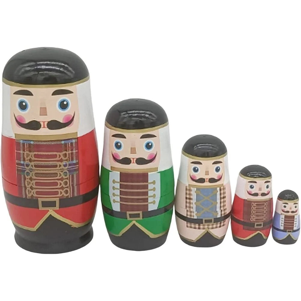 Nutcracker Wooden Stacking Dolls U36076