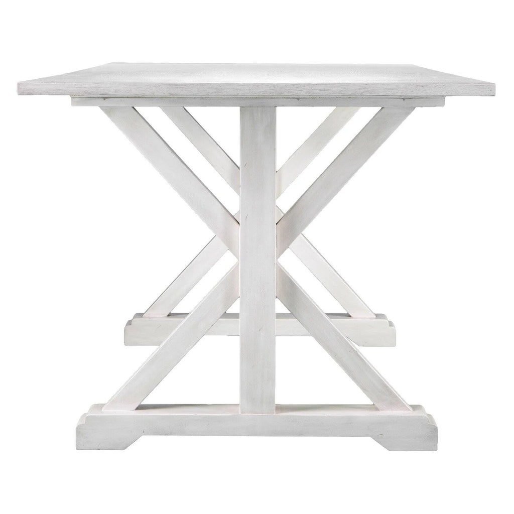 Farmhouse Dining Table in White J299