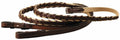 Havana Leather Cotton Web Cross Country Reins Q885313