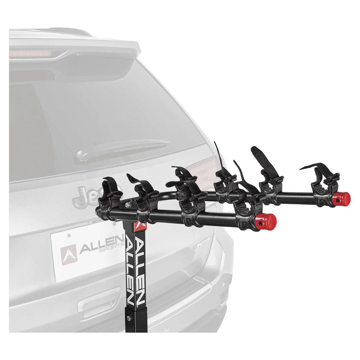 4-Bicycle Hitch Mounted Bike Rack Carrier U6727
