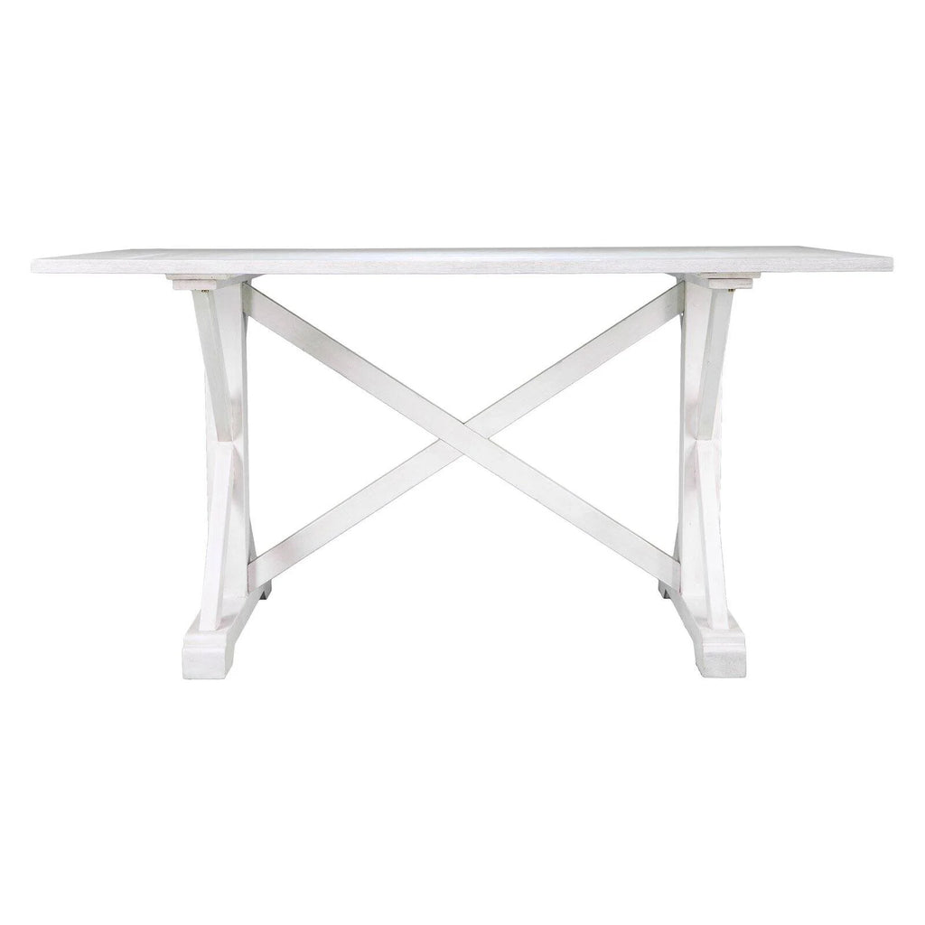 Farmhouse Dining Table in White J299