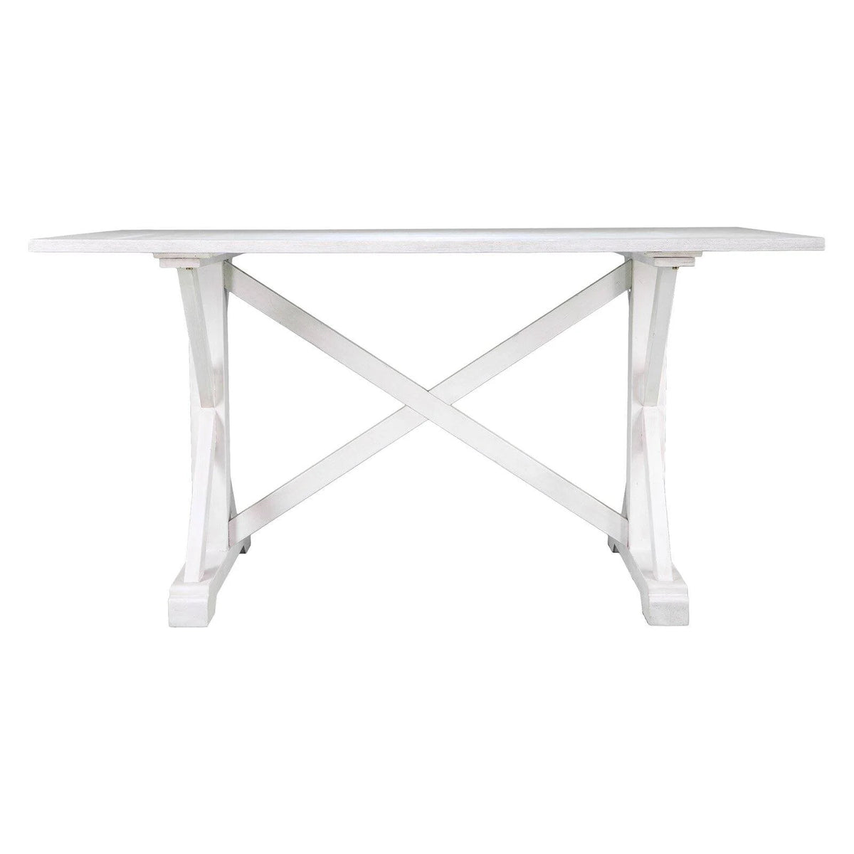 Farmhouse Dining Table in White J299