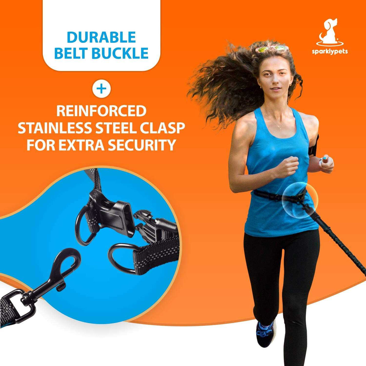 Hands Free Double Dog Leash I3655