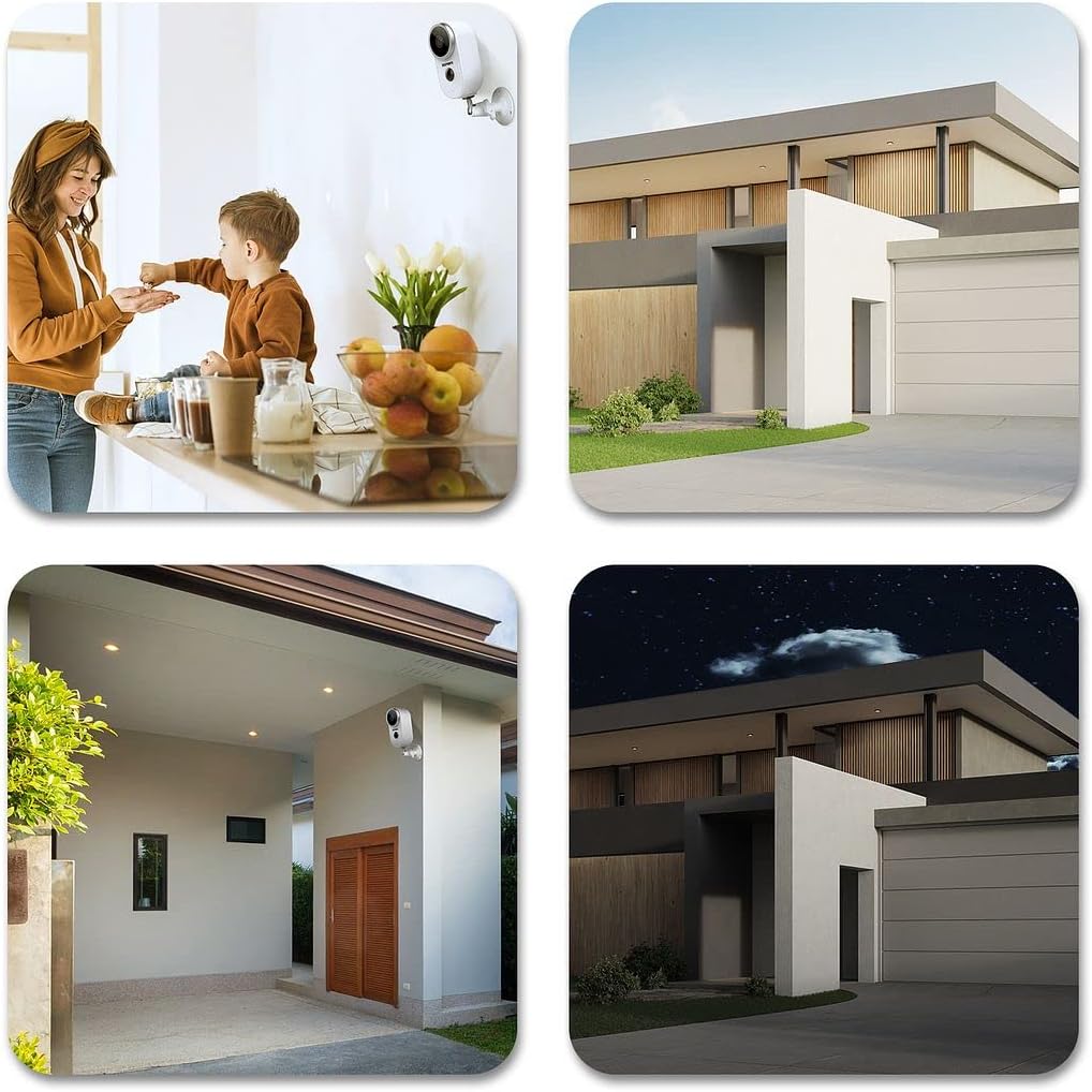 1080P HD Wireless Security Camera with Night Vision A5062