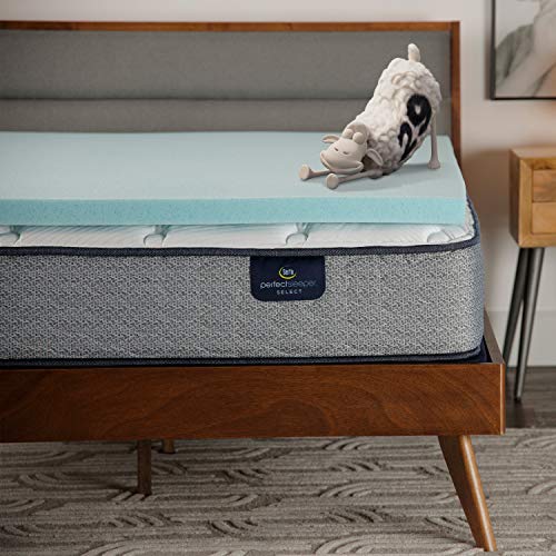 Queen 3 Inch Cooling Memory Foam Mattress Topper O667
